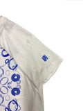 T-Shirt with Custom Print Graphic in White Supima® Cotton - Aaria Tees Aaria Tees