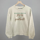 Sundays Are For Jesus And Football Aaria Tees