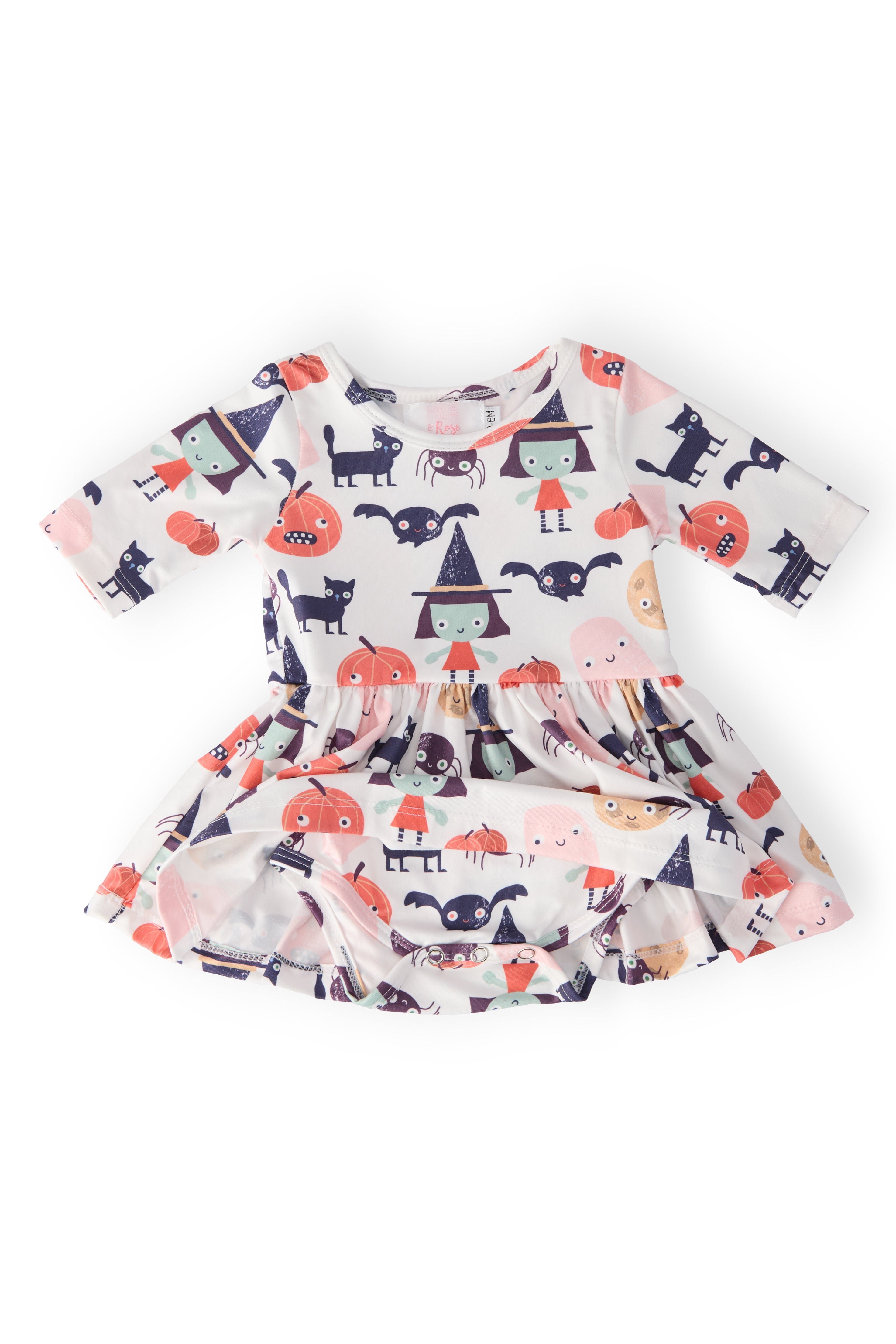 Boo Crew Twirl Bodysuit - Aaria Tees Aaria Tees