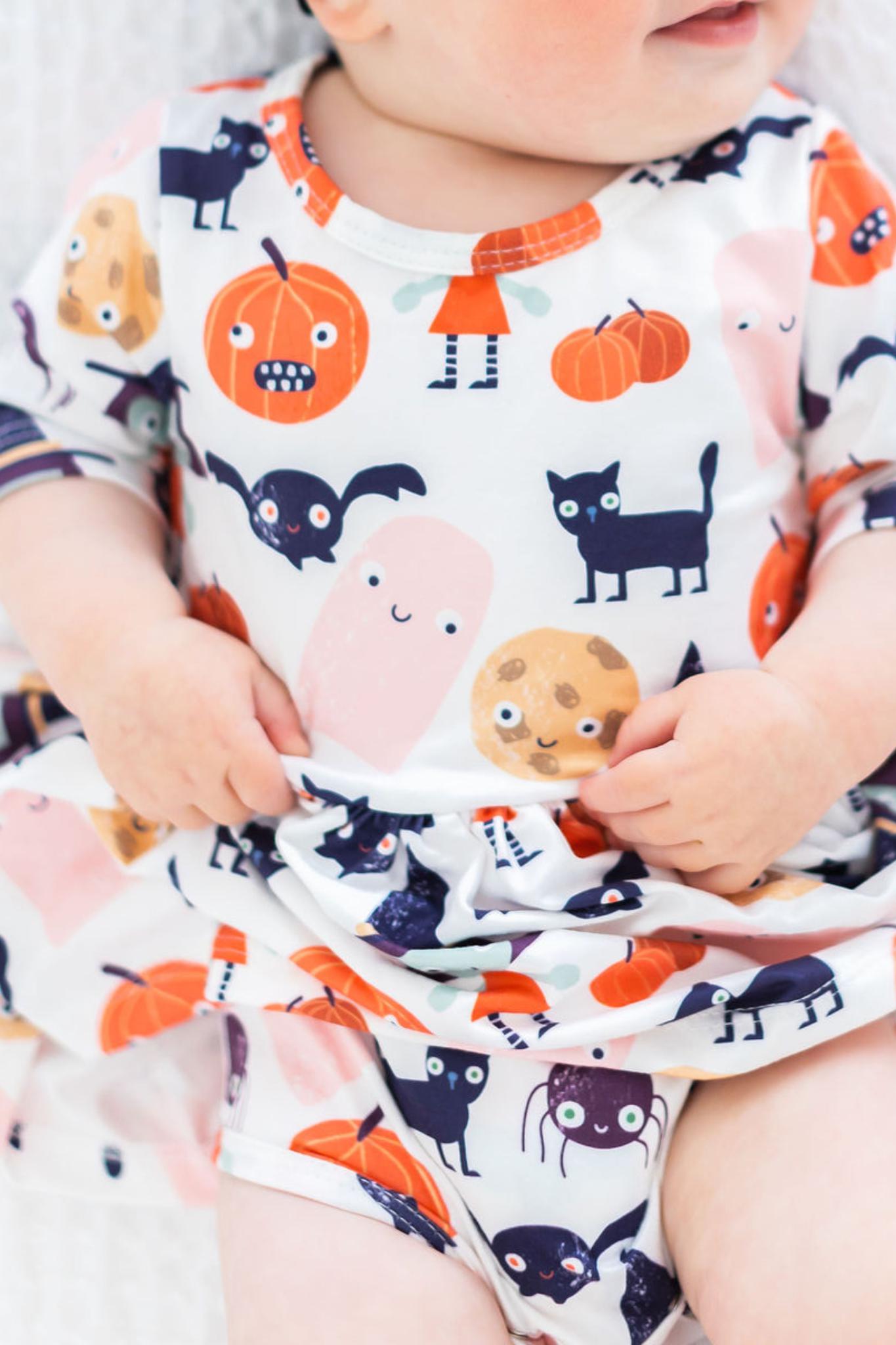 Boo Crew Twirl Bodysuit - Aaria Tees Aaria Tees