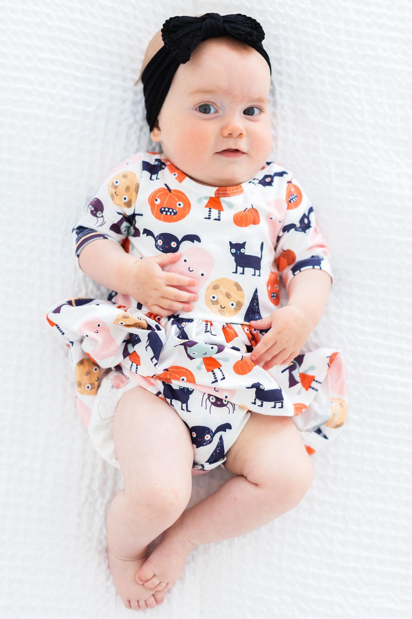 Boo Crew Twirl Bodysuit - Aaria Tees Aaria Tees