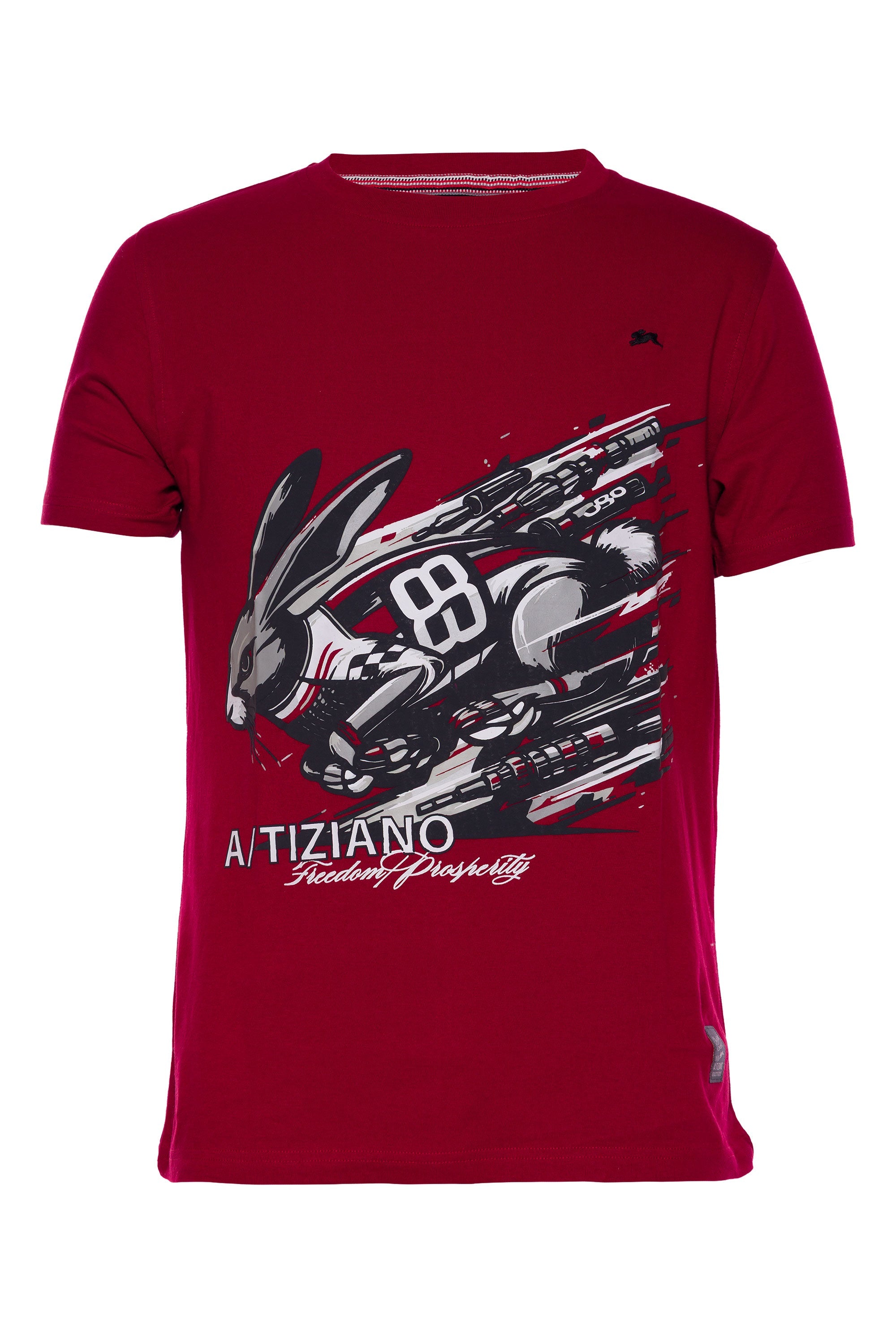 Booker | Graphic Print Tee - Aaria Tees Aaria Tees