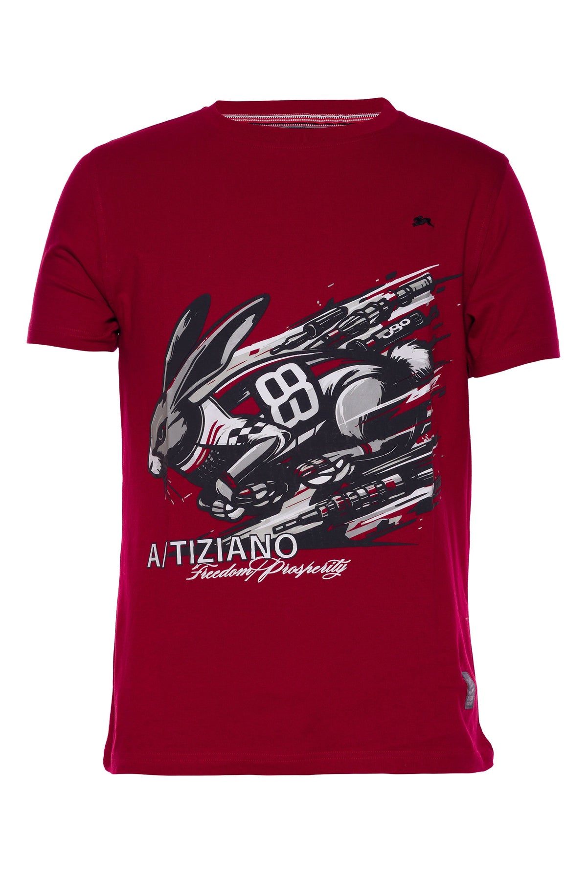 Booker | Graphic Print Tee - Aaria Tees