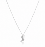 Boot N' Pearl Necklace Aaria Tees
