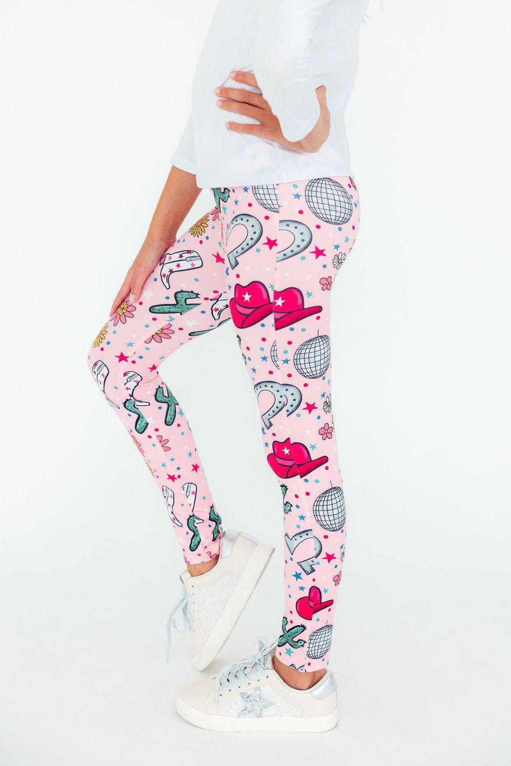 Boots & Bling Leggings - Aaria Tees Aaria Tees