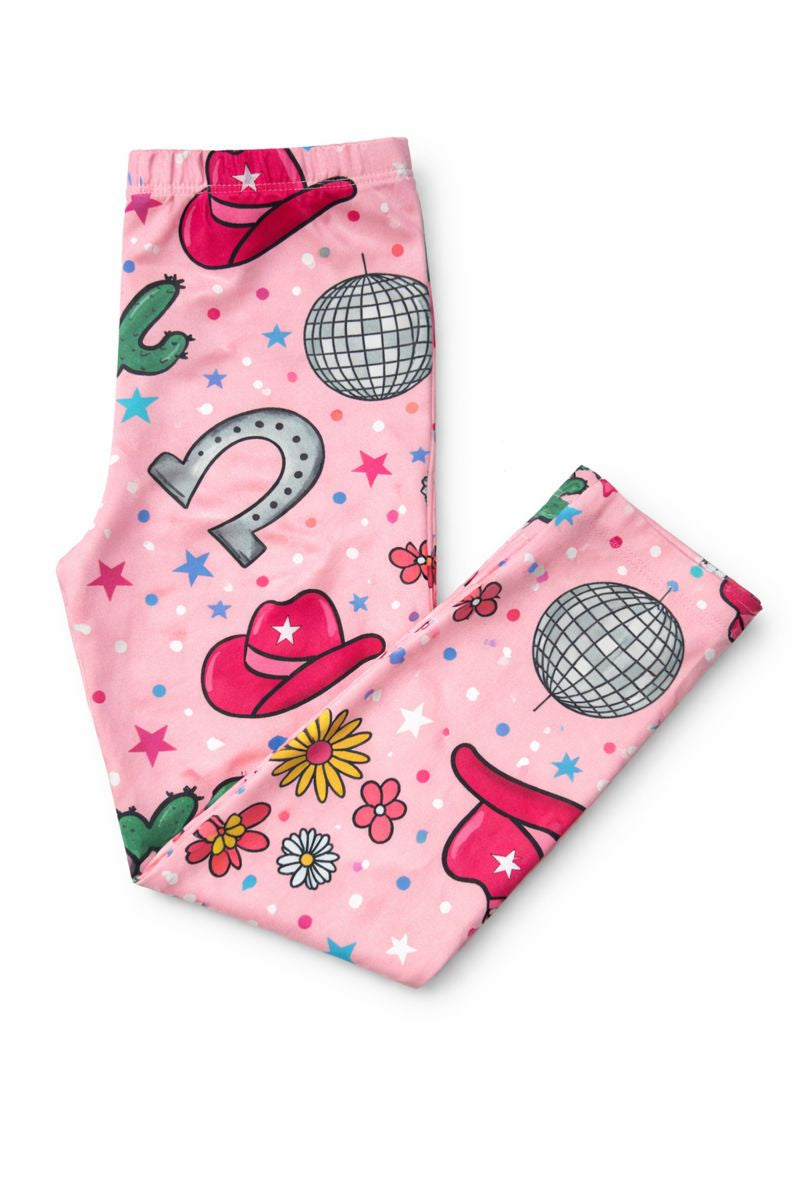 Boots & Bling Leggings - Aaria Tees Aaria Tees