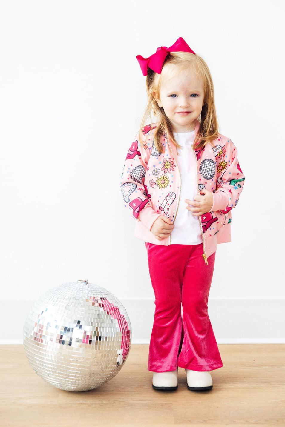 Boots & Bling Satin Jacket - Aaria Tees Aaria Tees