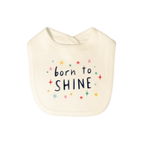 graphic bib | born to shine - Aaria Tees Aaria Tees