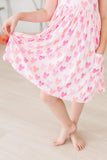 Bow Beauty S/S Pocket Twirl Dress - Aaria Tees Aaria Tees