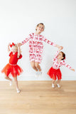 Bow La La L/S Pocket Twirl Dress - Aaria Tees Aaria Tees