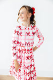 Bow La La L/S Pocket Twirl Dress - Aaria Tees Aaria Tees
