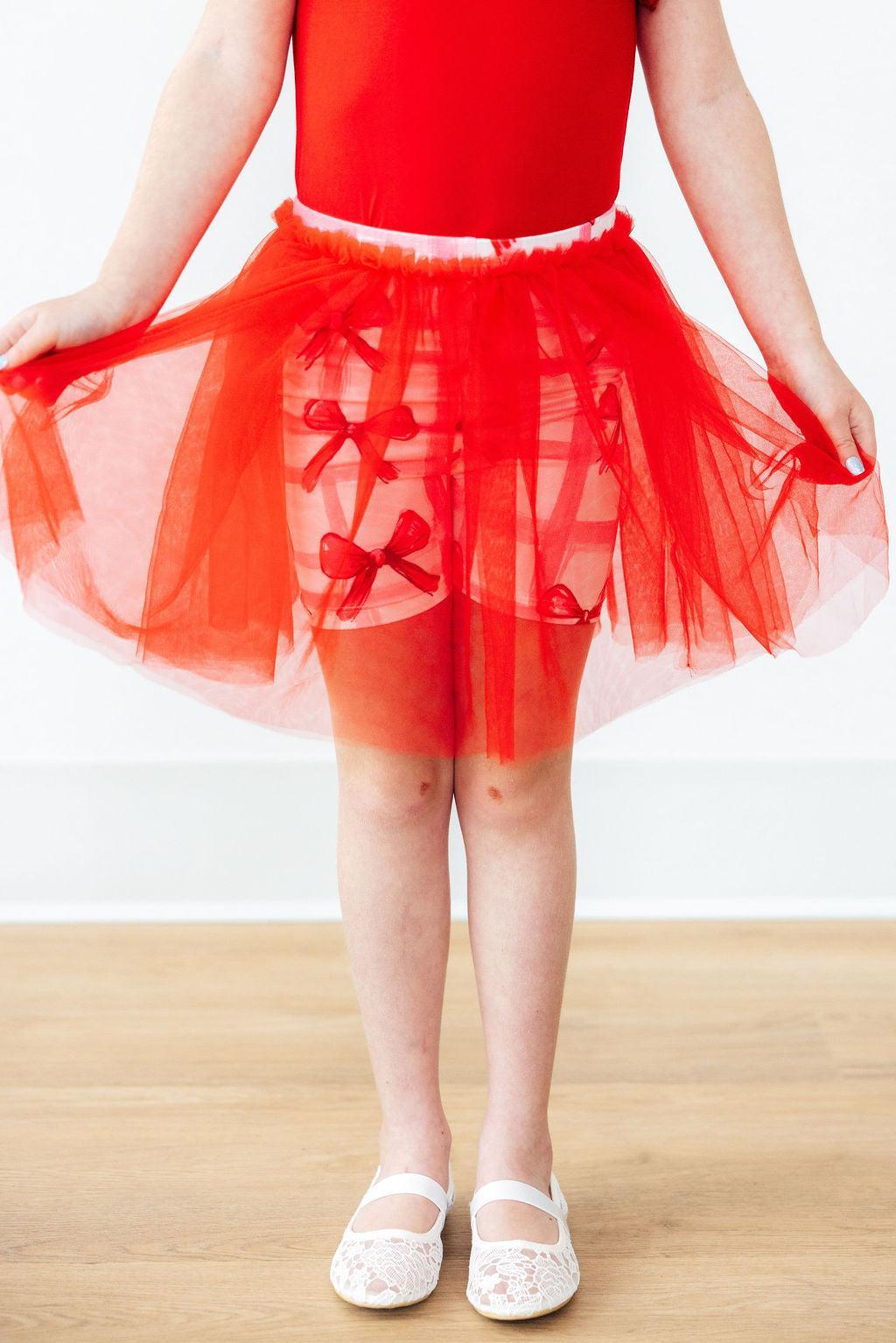 Bow La La Tutu Shorts - Aaria Tees Aaria Tees