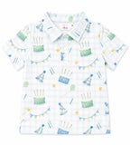 Boys Birthday Magic S/S Polo - Aaria Tees Aaria Tees