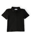Boys Black S/S Polo - Aaria Tees Aaria Tees