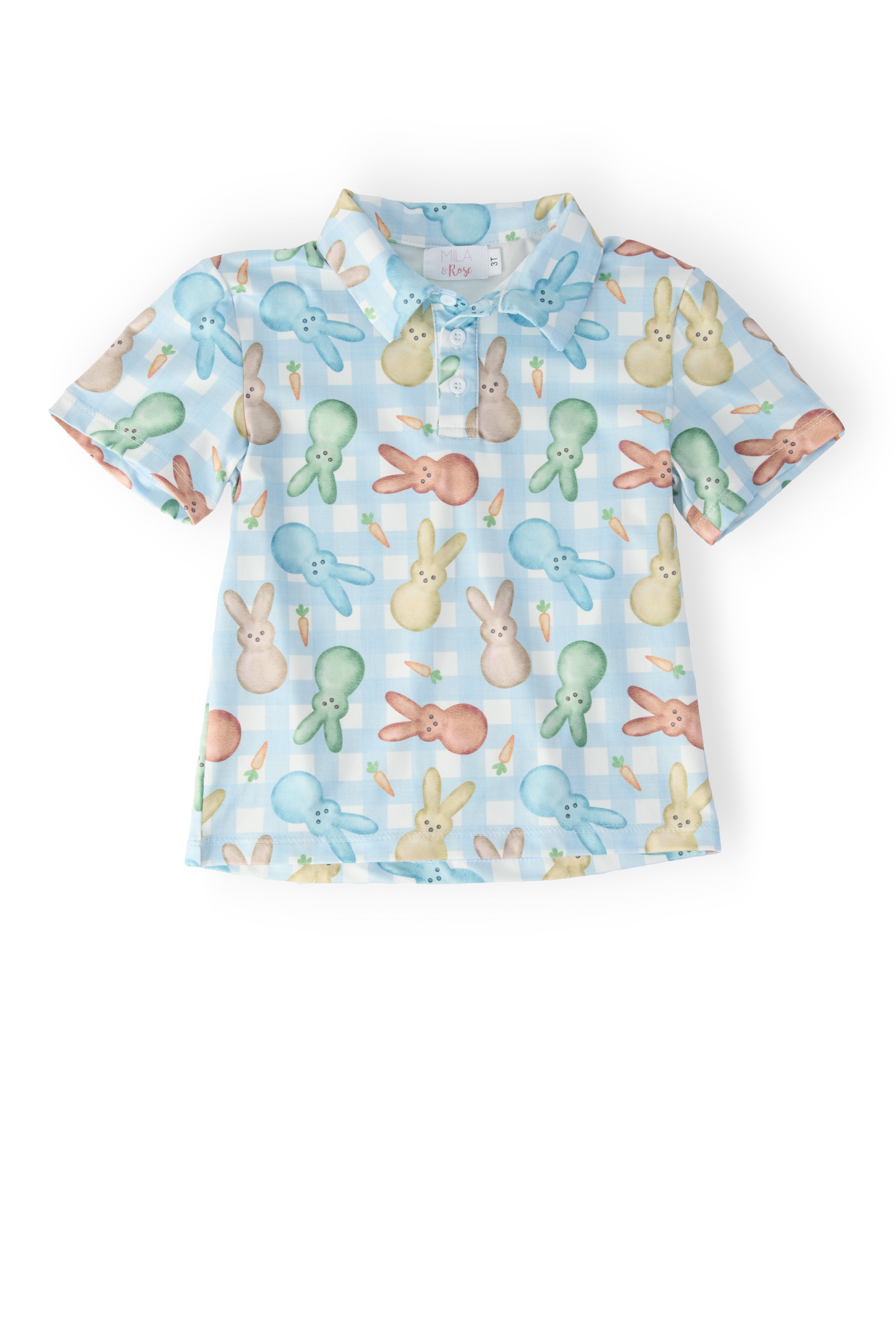 Boys Carrot Patch S/S Polo - Aaria Tees Aaria Tees