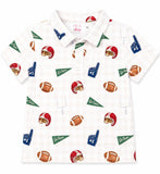Boys Friday Night Lights S/S Polo - Aaria Tees Aaria Tees