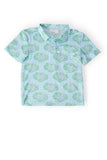 Boys He's on the Green S/S Polo - Aaria Tees Aaria Tees