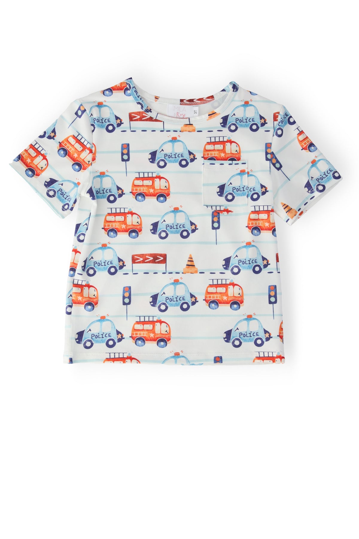 Boys Highway Hero S/S Pocket Tee - Aaria Tees