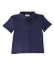 Boys Navy S/S Polo - Aaria Tees Aaria Tees