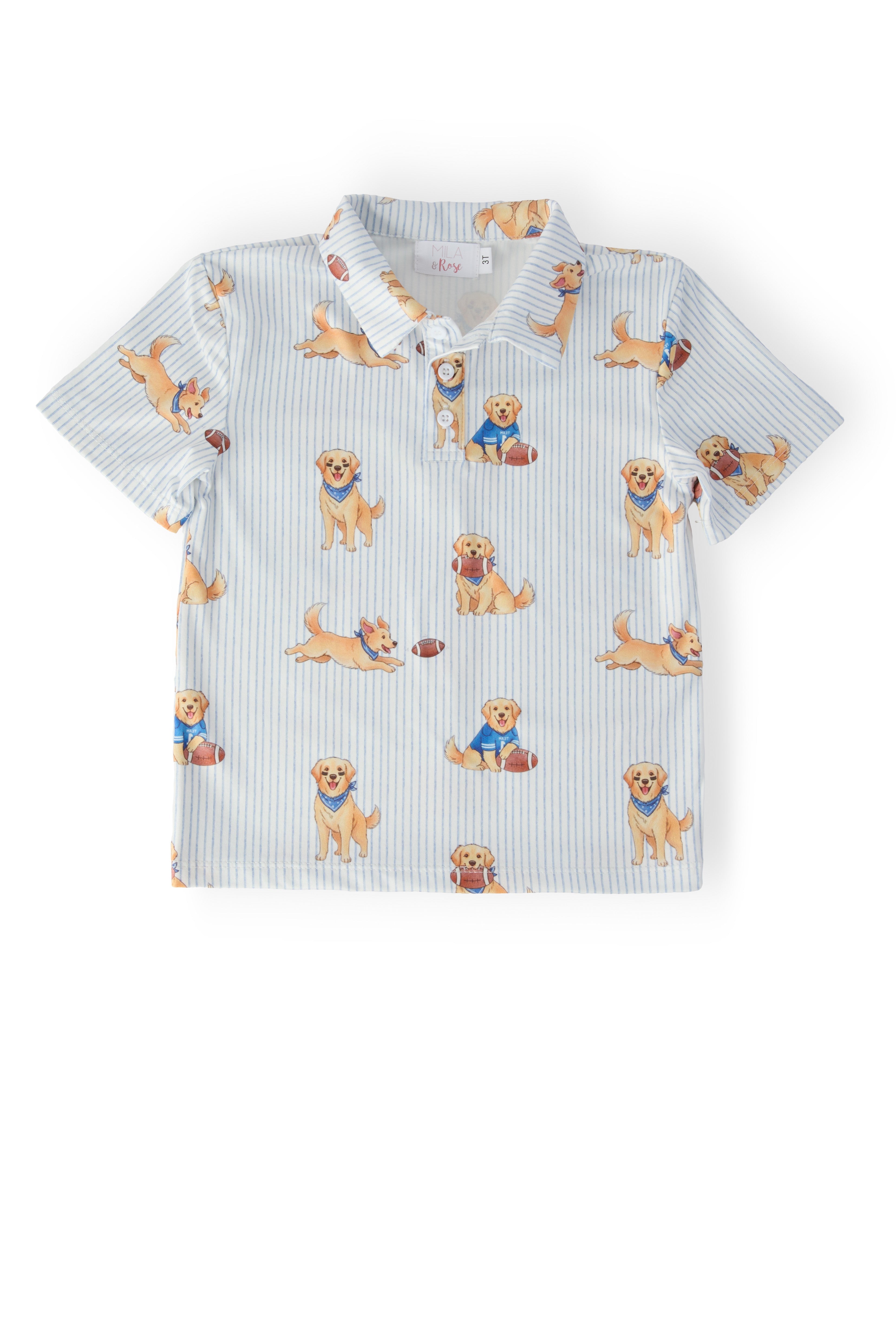 Boys Quarter-Bark S/S Polo - Aaria Tees Aaria Tees