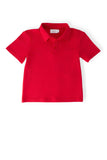 Boys Red S/S Polo - Aaria Tees Aaria Tees