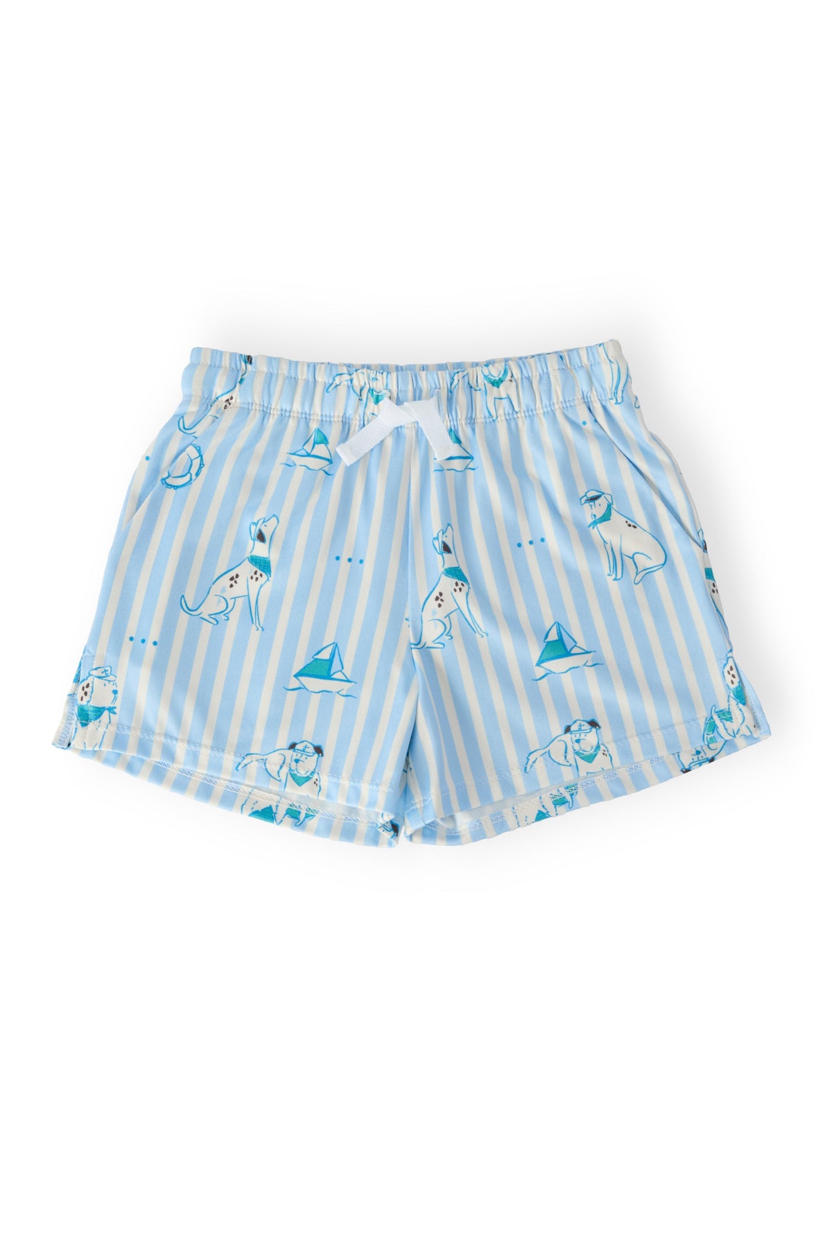 Boys Seaside Pup Play Shorts - Aaria Tees