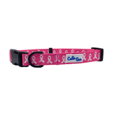 Breast Cancer Awareness Pink Dog Collar Aaria Tees