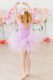 Bright Lilac Tank Tutu Leotard - Aaria Tees Aaria Tees
