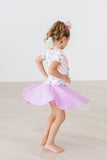 Bright Lilac Twirl Skort - Aaria Tees Aaria Tees