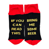 Bring Me Some Beer Novelty Socks Aaria Tees