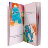 Brushy Finds His Voice Storybook by Toothbrush Toys Aaria Tees