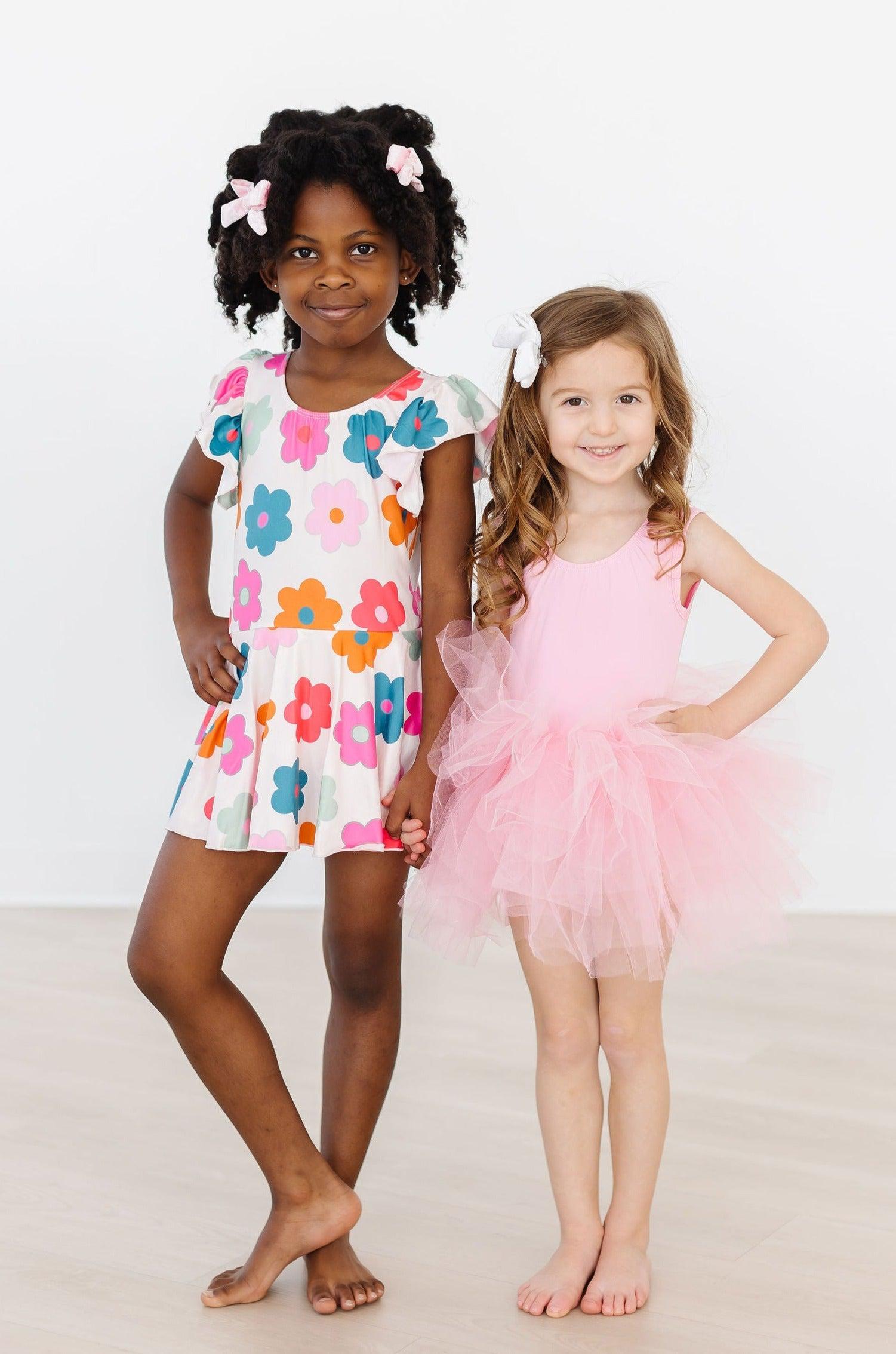 Bubblegum Pink Tank Tutu Leotard - Aaria Tees Aaria Tees