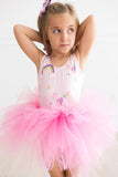 Bubblegum Unicorn Tank Tutu Leotard - Aaria Tees Aaria Tees