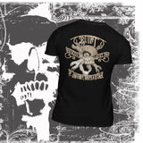 VCMCo. Built Men's Black Skull T-Shirt | Built not bought - Aaria Tees Aaria Tees