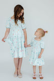 Butterfly Ballet Smocked Ruffle Dress - Aaria Tees Aaria Tees