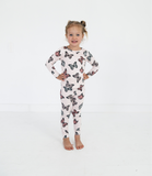 Butterfly Two Piece Bamboo Pajama Set - Aaria Tees Aaria Tees
