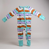 Hills Bamboo Zippy Pajamas - Premium Kids Sleepwear Aaria Tees