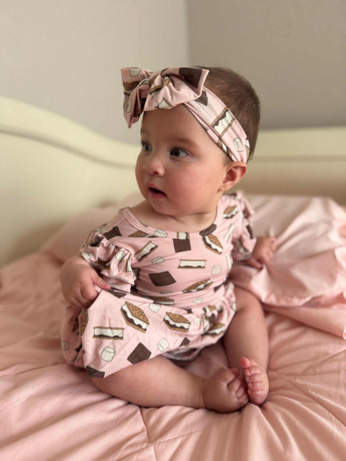 S’mores to Love (Bodysuit Dress) - Aaria Tees