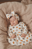 Pumpkins Beige (Bodysuit Dress) - Aaria Tees Aaria Tees