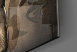 Bruce Lee Glass Wall Art Aaria Tees