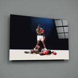 Muhammad Ali Glass Wall Art Aaria Tees