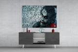 Joker Glass Wall Art Aaria Tees