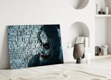 Joker Glass Wall Art Aaria Tees