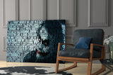 Joker Glass Wall Art Aaria Tees