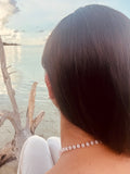 Pure Gemstone + Natural Rose Quartz || Beaded Necklace - Aaria Tees Aaria Tees