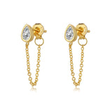 Bonnie Chain Earrings Aaria Tees