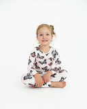 Butterfly Two Piece Bamboo Pajama Set - Aaria Tees Aaria Tees