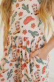 Falling for Luxe- Cowgirl Charm Romper Aaria Tees