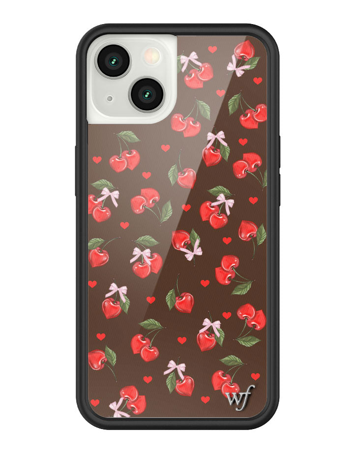Chocolate Cherries iPhone Case - Aaria Tees Aaria Tees