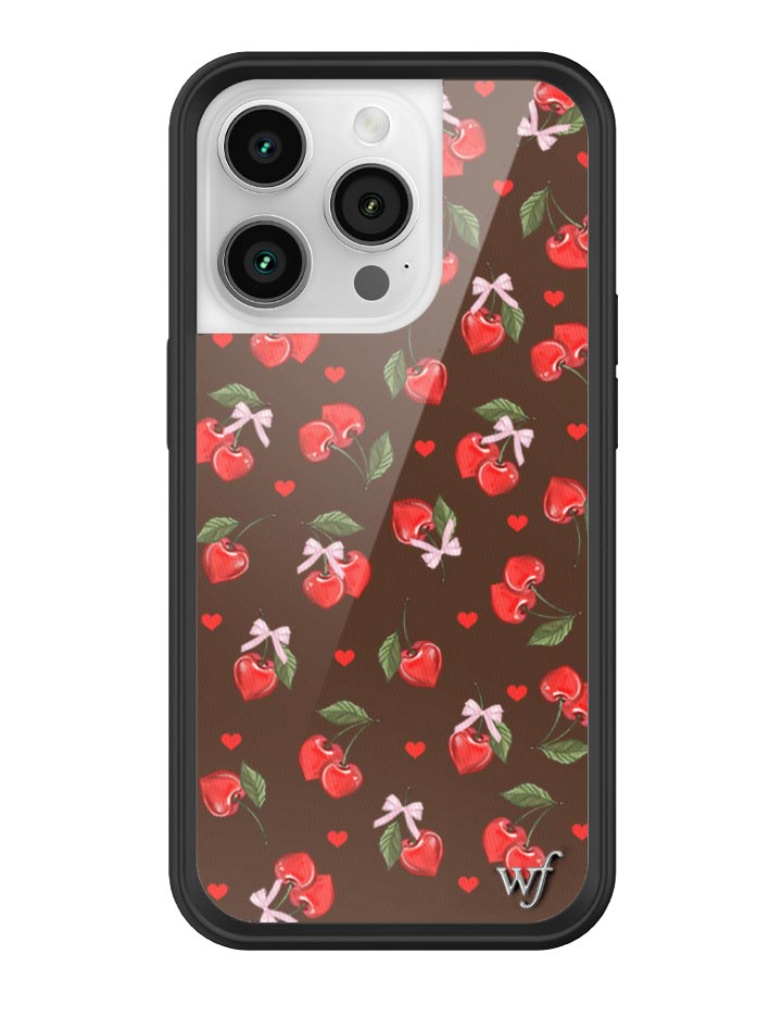 Chocolate Cherries iPhone Case - Aaria Tees Aaria Tees